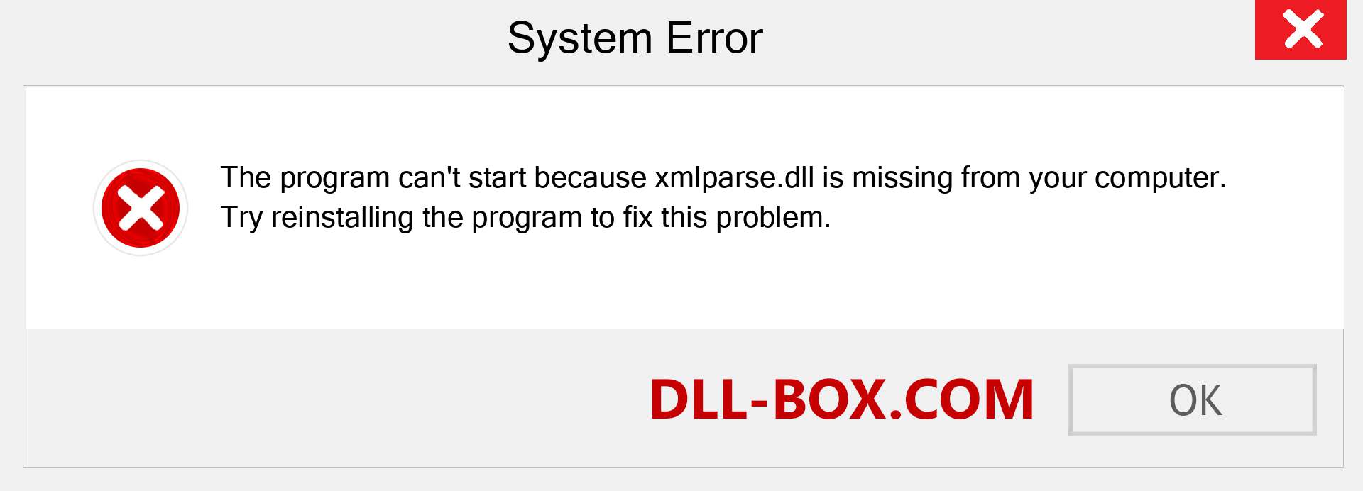  xmlparse.dll file is missing?. Download for Windows 7, 8, 10 - Fix  xmlparse dll Missing Error on Windows, photos, images